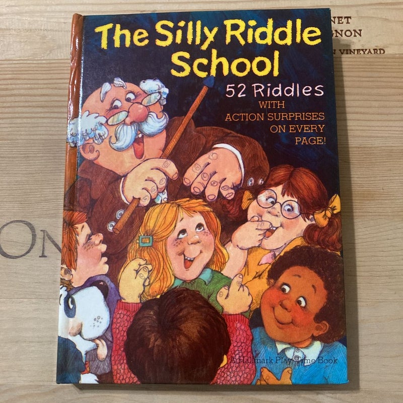 The Silly Riddle School Action Book