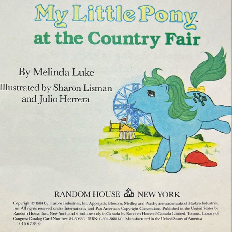 My Little Pony at the Country Fair