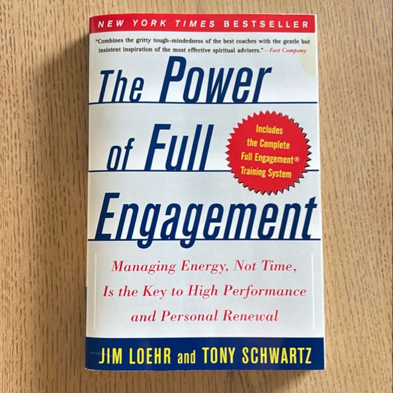 The Power of Full Engagement