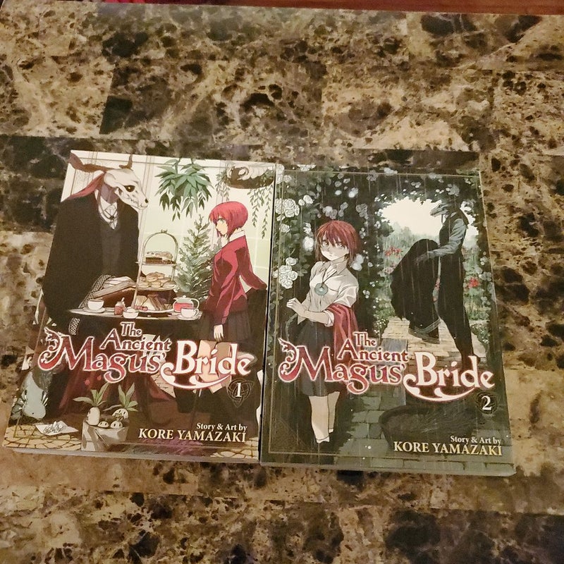 The Ancient Magus' Bride Vol. 1 and Vol. 2