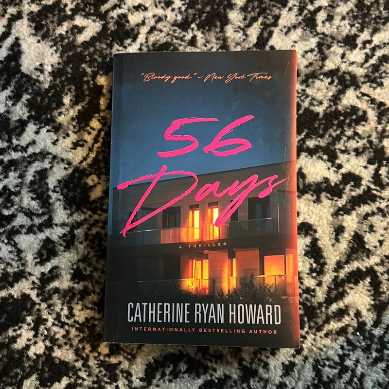 56 Days by Catherine Ryan Howard Paperback Pangobooks