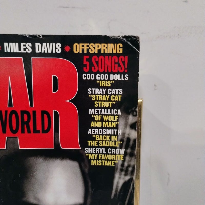 Guitar World Magazine METALLICA Undercover Dec. 1998