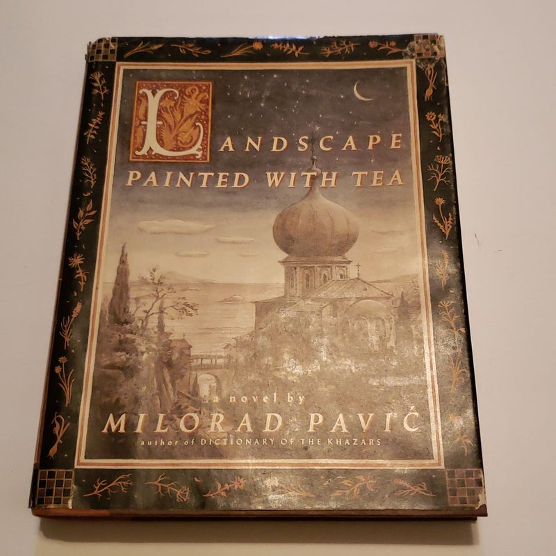 Landscape Painted with Tea