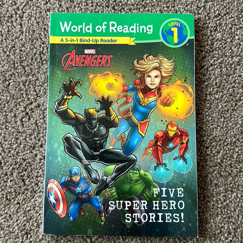 World of Reading: Five Super Hero Stories!