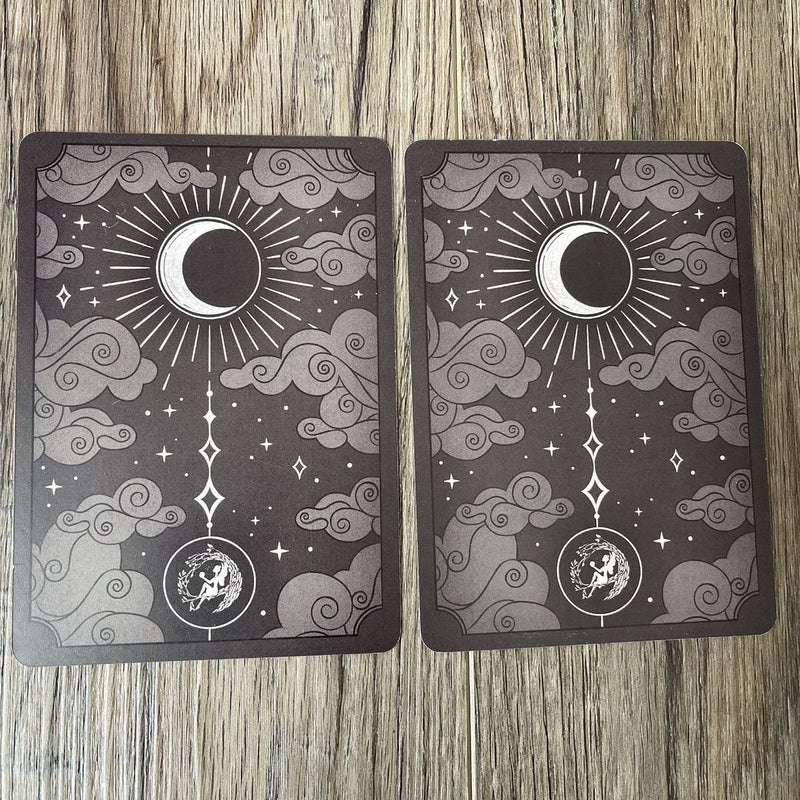 Fairyloot Tarot Cards - The Hermit & Strength - Blood Scion