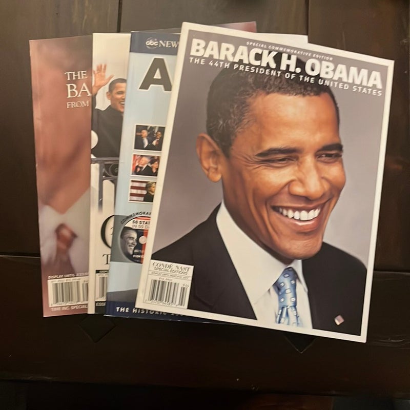 Barack Obama commemorative mags