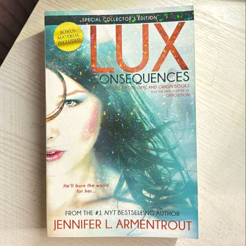 Lux: Consequences (Opal and Origin)