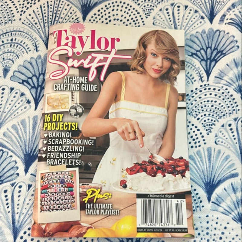 Taylor Swift at home crafting guide 