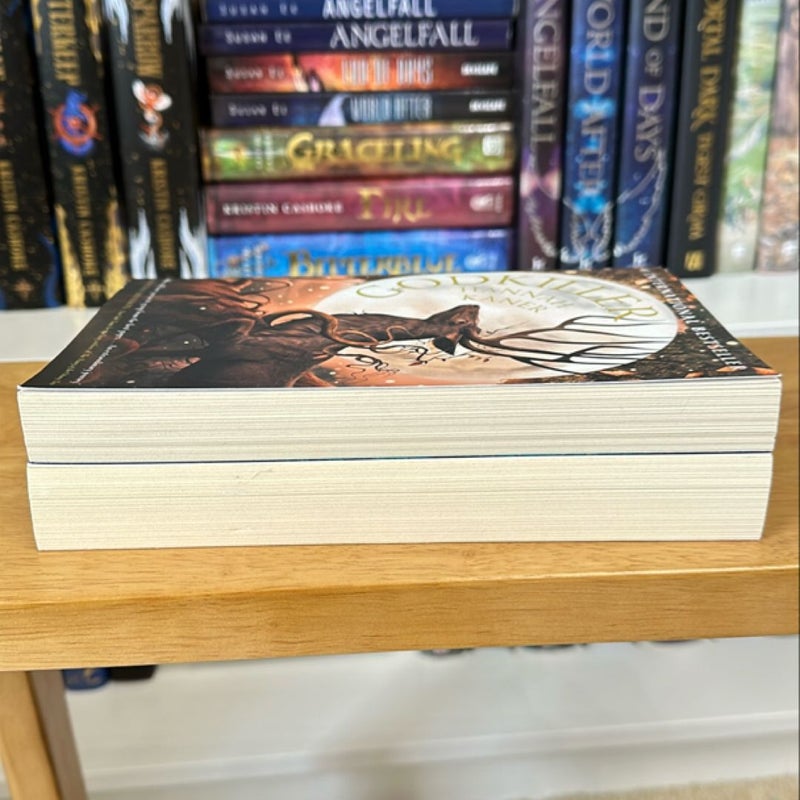 Godkiller and Sunbringer paperbacks