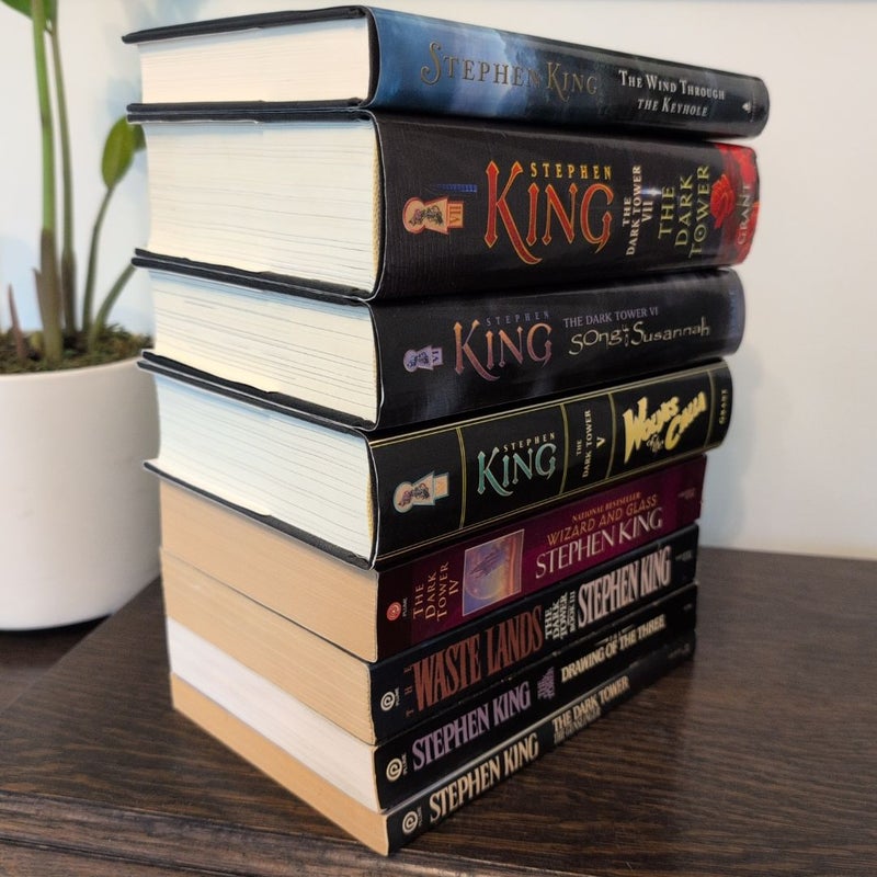The Dark Tower Set (Complete Illustrated 8 book set) 1st editions
