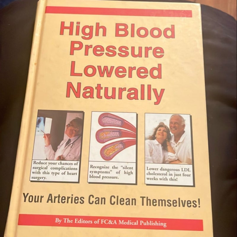 High Blood Pressure Lowered Naturally