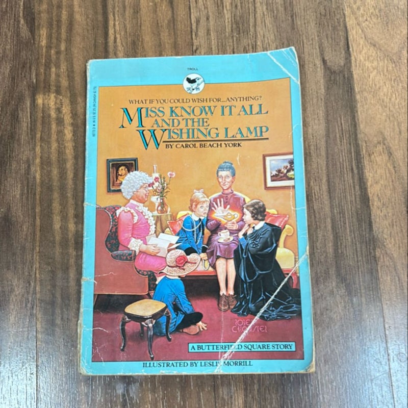 Miss Know-It-All and the Wishing Lamp