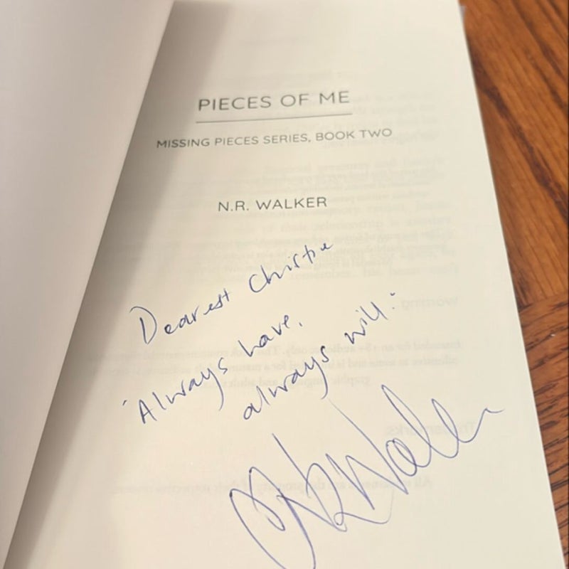 Missing Pieces series bundle (SIGNED w/ Swag)