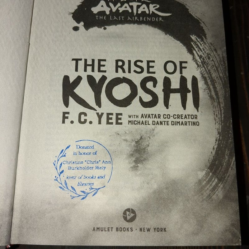 Avatar, the Last Airbender: the Rise of Kyoshi