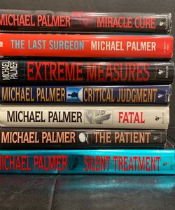 Lot of 7 Medical Thrillers by Michael Palmer Extreme Measures + 6