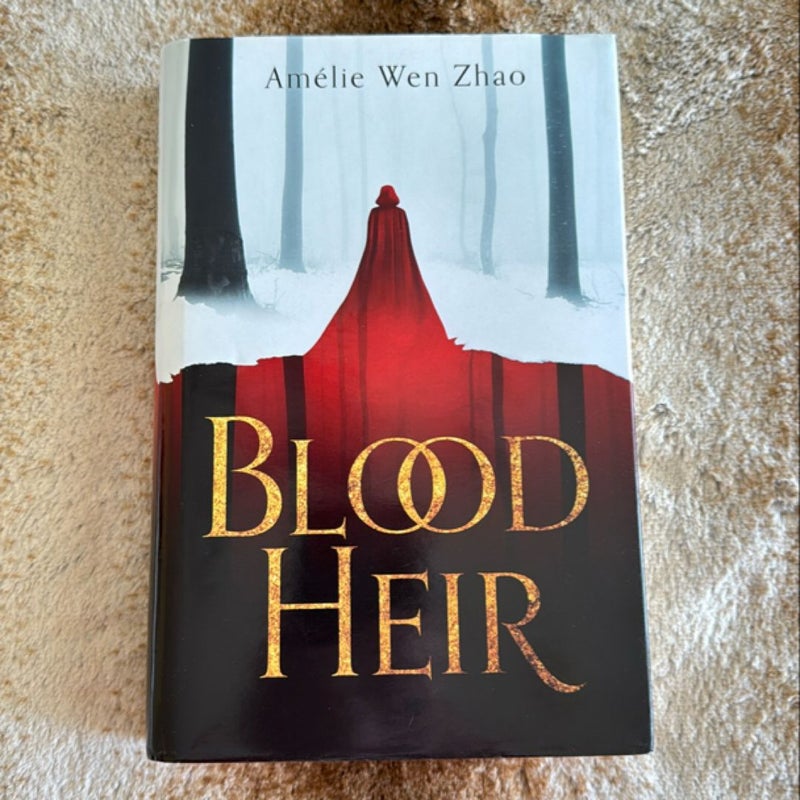 Blood Heir *UK HARDCOVER* *OUT OF PRINT*