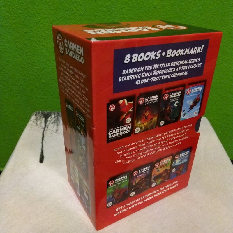 Carmen Sandiego 8bk Box Set Costco