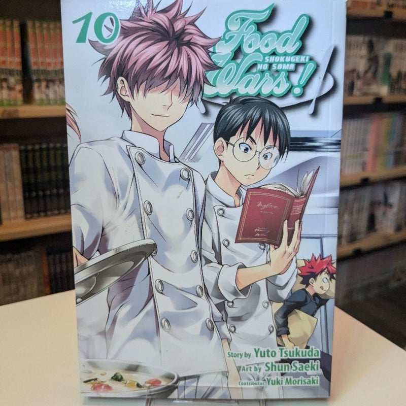 Food Wars! Manga Volumes 7, 9, 10 & 11