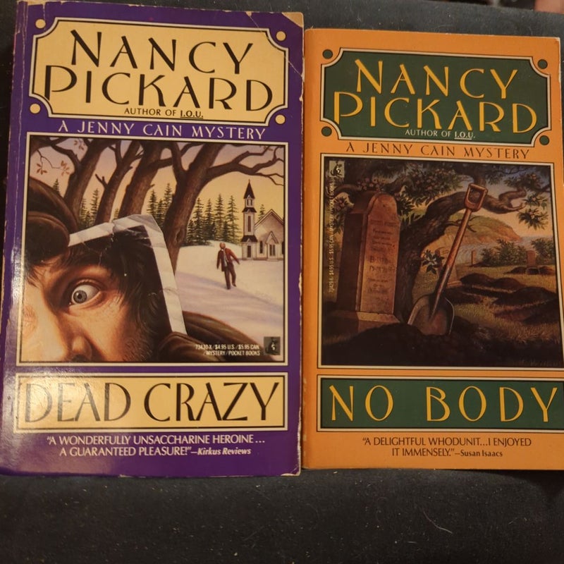 Bundle of 4 nancy pickard mysterious 