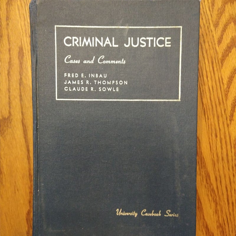 Criminal cases and Comments