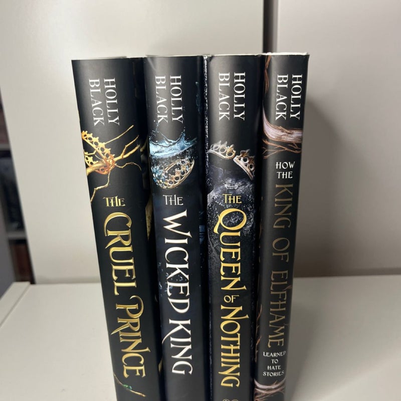 The Cruel Prince B&N Edition Signed (Complete Series)