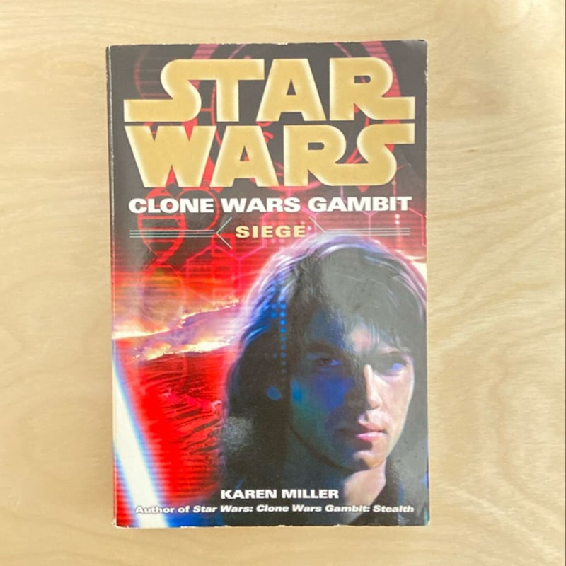 Star Wars Clone Wars Gambit: Siege (First Trade Paperback Edition First Printing)