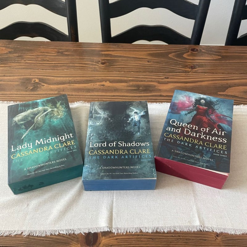 The Dark Artifices Trilogy Waterstones Exclusive