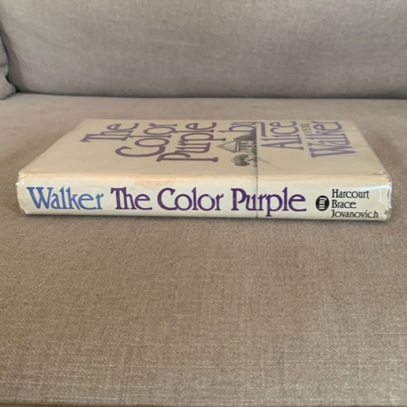 THE COLOR PURPLE- Early Hardcover!