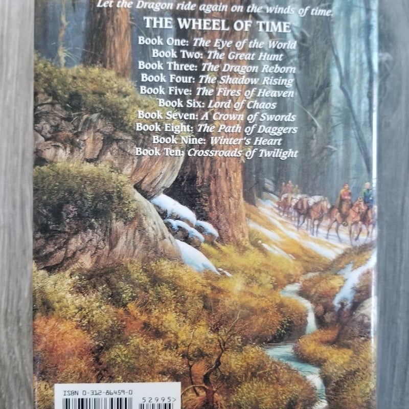 CROSSROADS OF TWILIGHT BOOK #10 WHEEL OF TIME ROBERT JORDAN FOURTH EDITION 2003