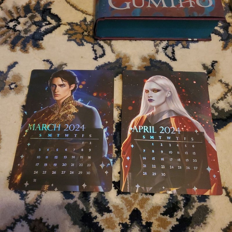 Throne of Glass, ACOTAR, & Crescent City calendar/art cards