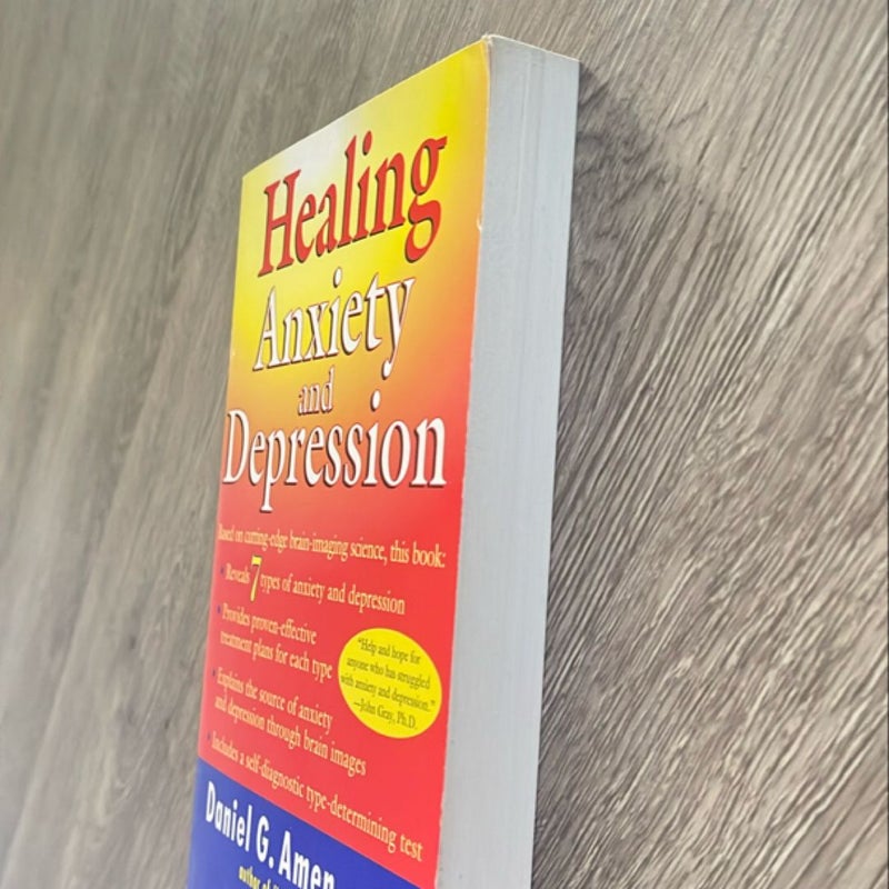 Healing Anxiety and Depression