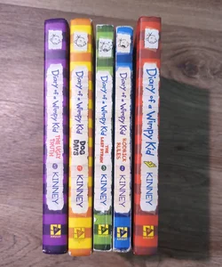Diary of a Wimpy Kid # 1,2,3,4,5