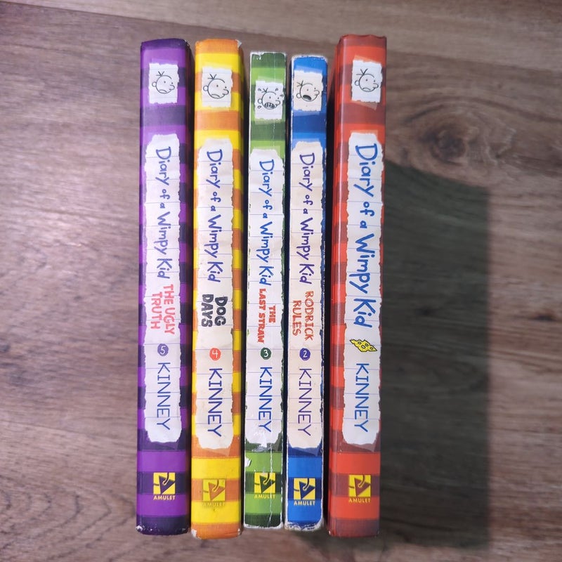 Diary of a Wimpy Kid # 1,2,3,4,5