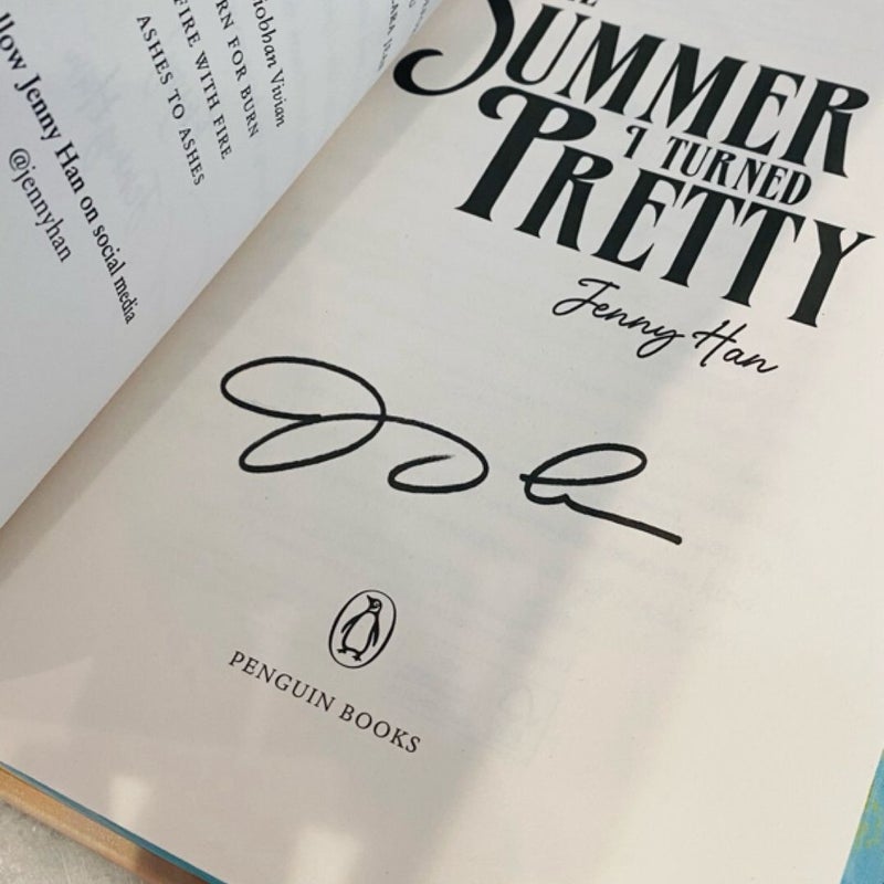 Fairyloot The Summer I Turned Pretty Set SIGNED Jenny Han