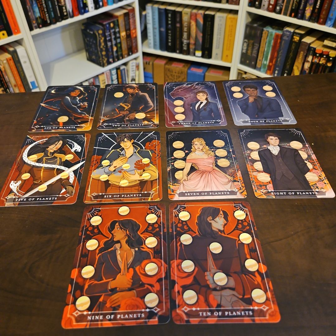 Fairyloot Tarot Cards - Age of Planets through Ten of Planets Complete Set
