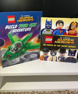2 Pack Book Bundle: Lego DC Comics Superheroes 