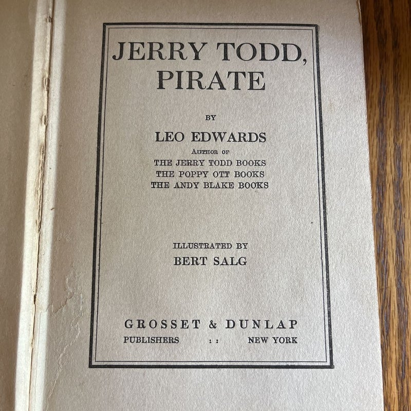 Jerry Todd, Pirate