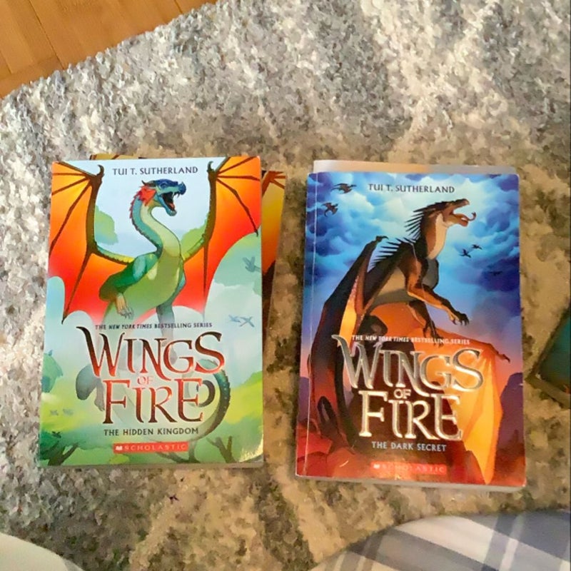 Wings of fire books 1-5