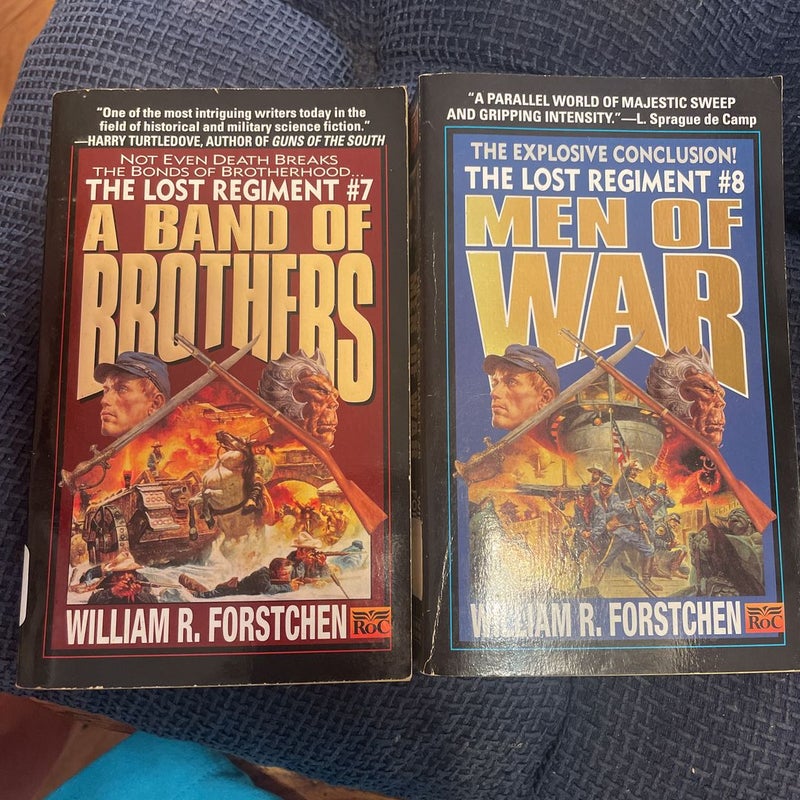Two books  Band of brothers  Men of War