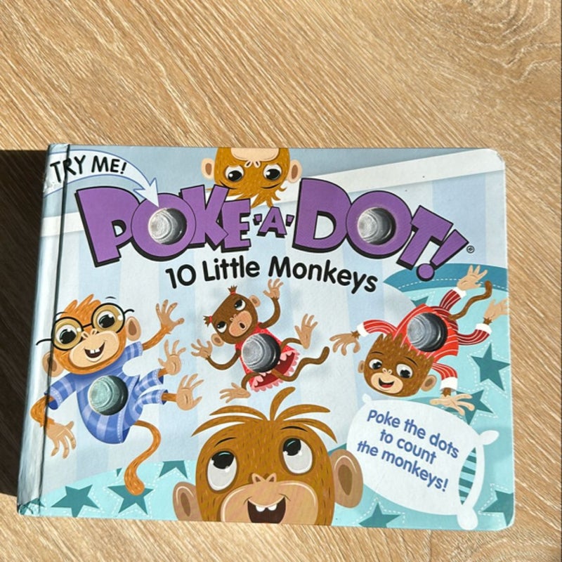 Poke-A-Dot! 10 Little Monkeys