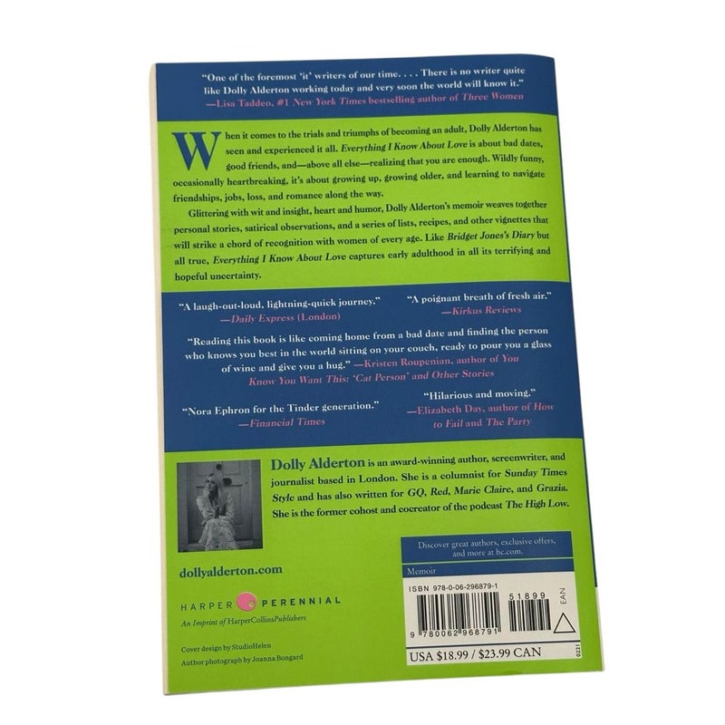 Everything I Know about parties, dates, friends, jobs, life, love by Dolly Alderton