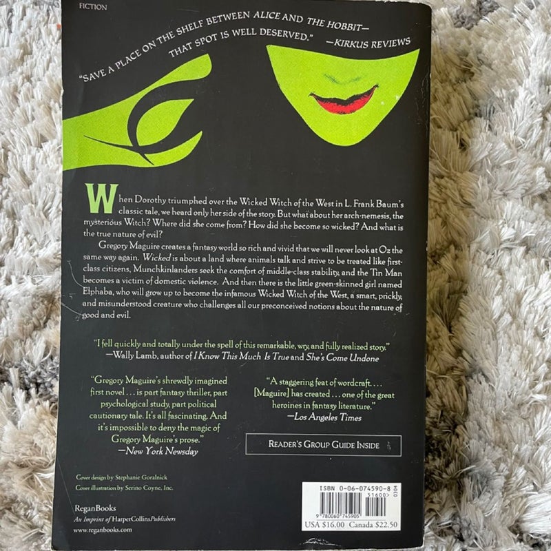 Wicked Musical Tie-In Edition