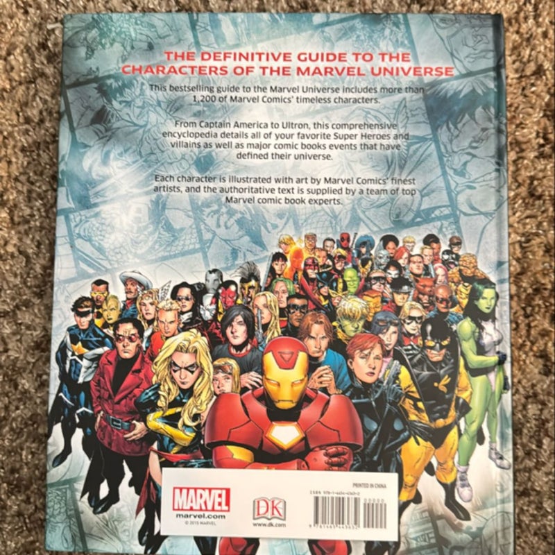 Marvel Encyclopedia Updated and Expanded BTMS