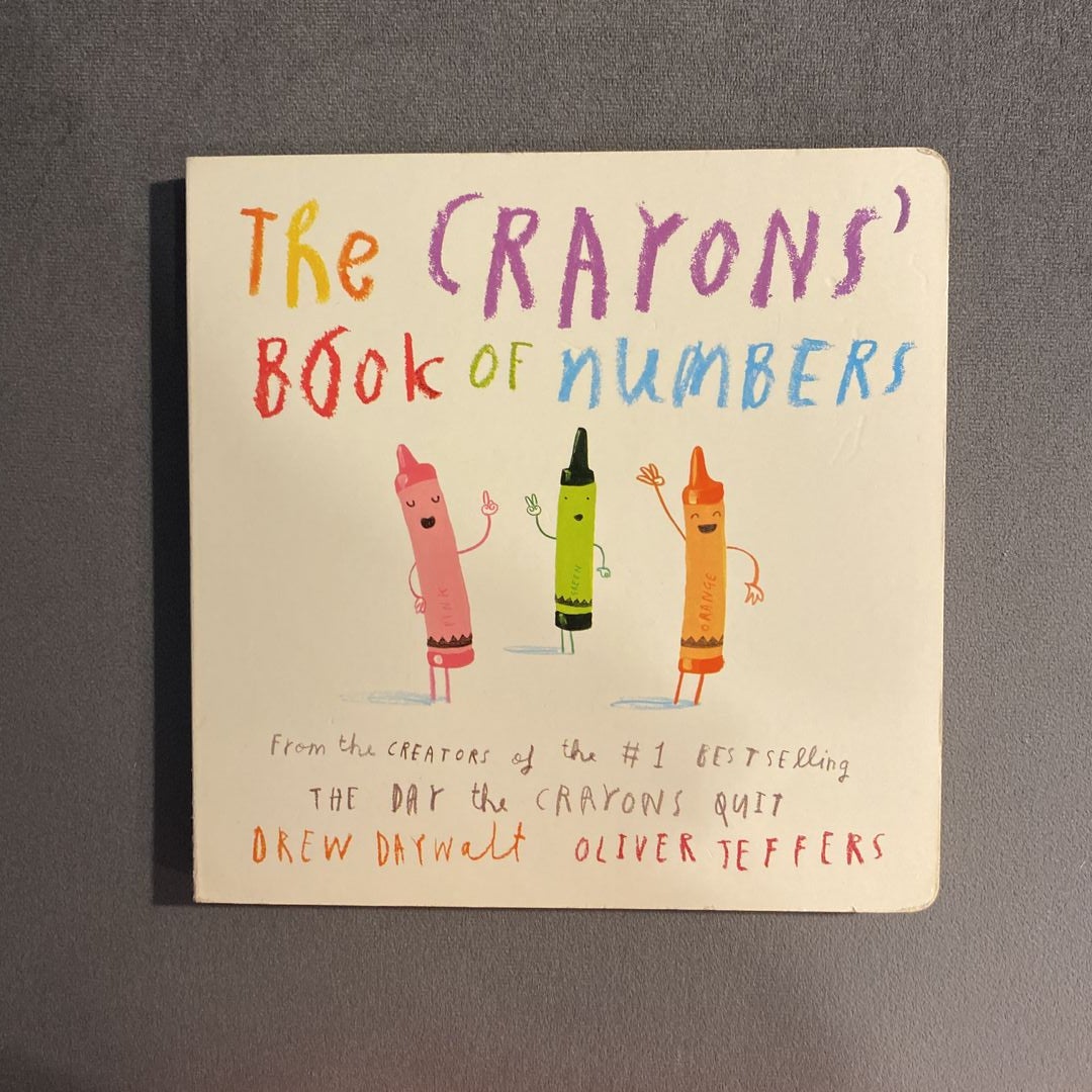 The Crayons' Book of Numbers by Drew Daywalt, Hardcover Pango Books