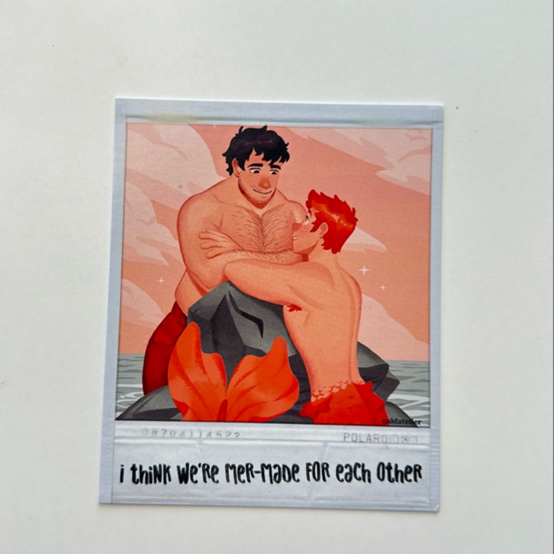 Out of the Blue inspired Polaroid Art FAE CRATE