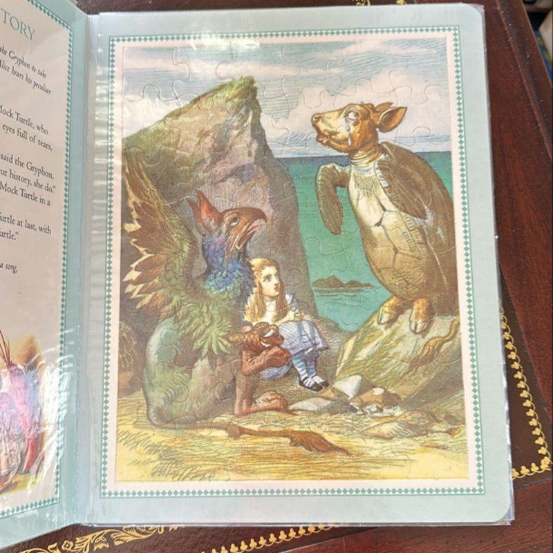 Alice in Wonderland Jigsaw Book