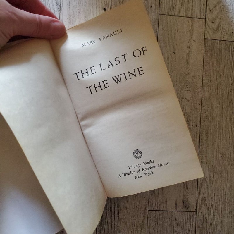 The Last of the Wine
