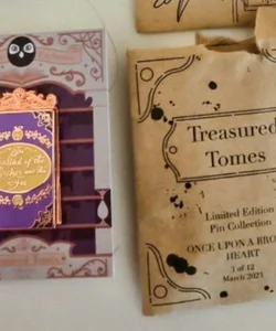 Once upon a broken heart owlcrate exclusive treasure tome pin limited edition