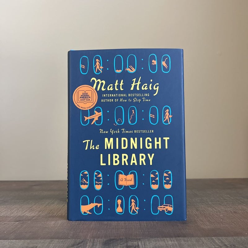 The Midnight Library by Matt Haig, Hardcover