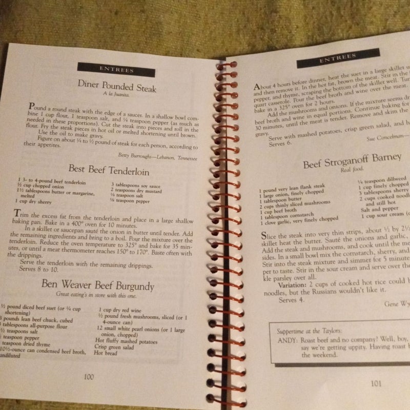 Aunt Bee's Mayberry Cookbook